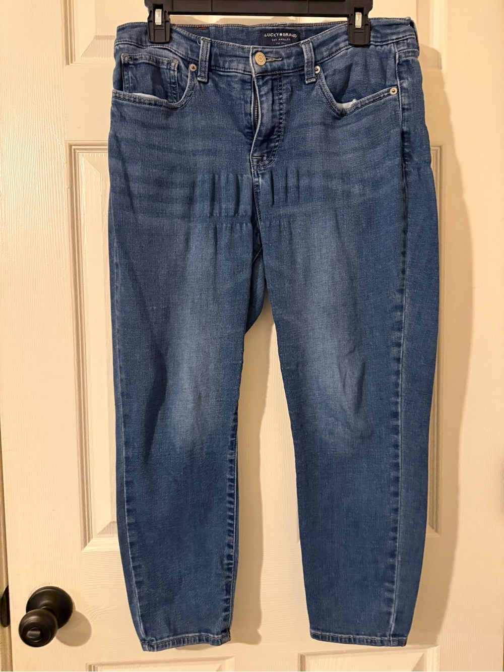 Lucky Brand Blue Cropped Ankle Jeans